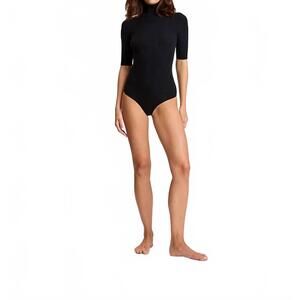 NEW COMMANDO ballet crew tank bodysuit in black